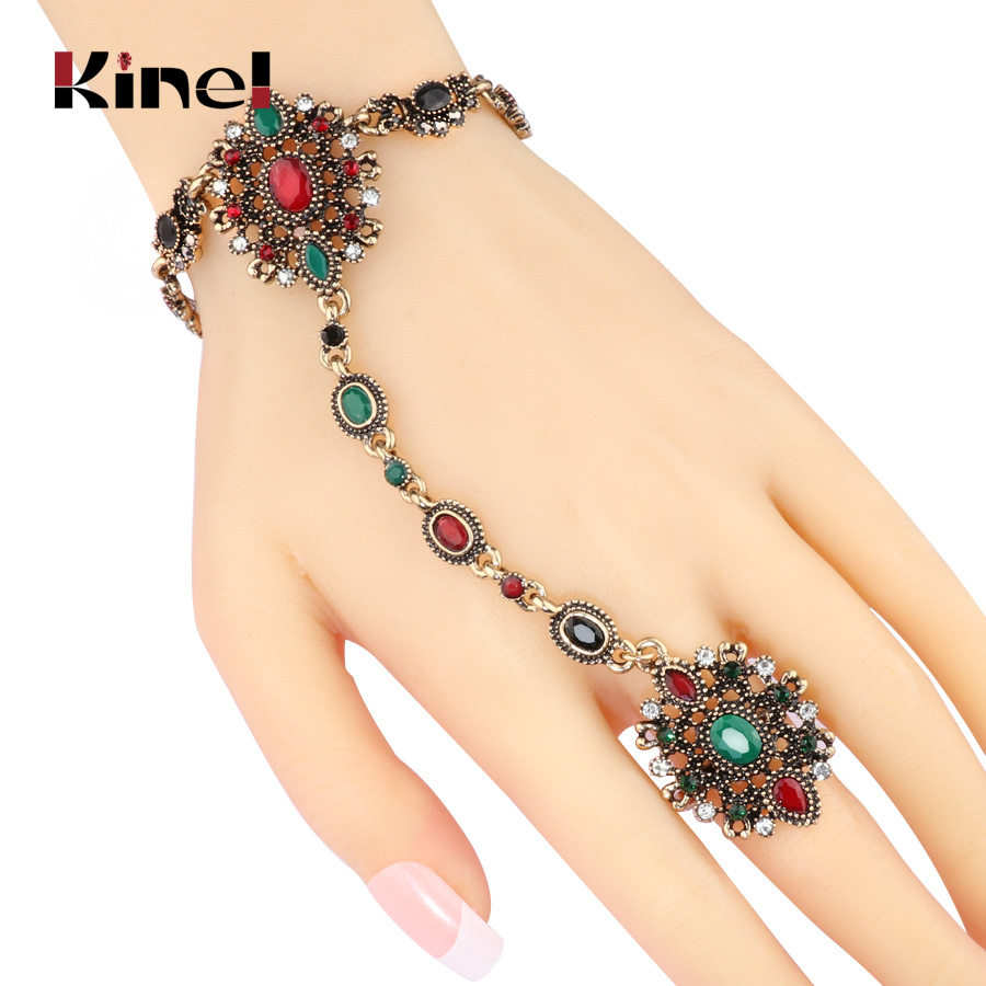 Resin Art Ring - Kinel Gelang Unik link Cincin Turki