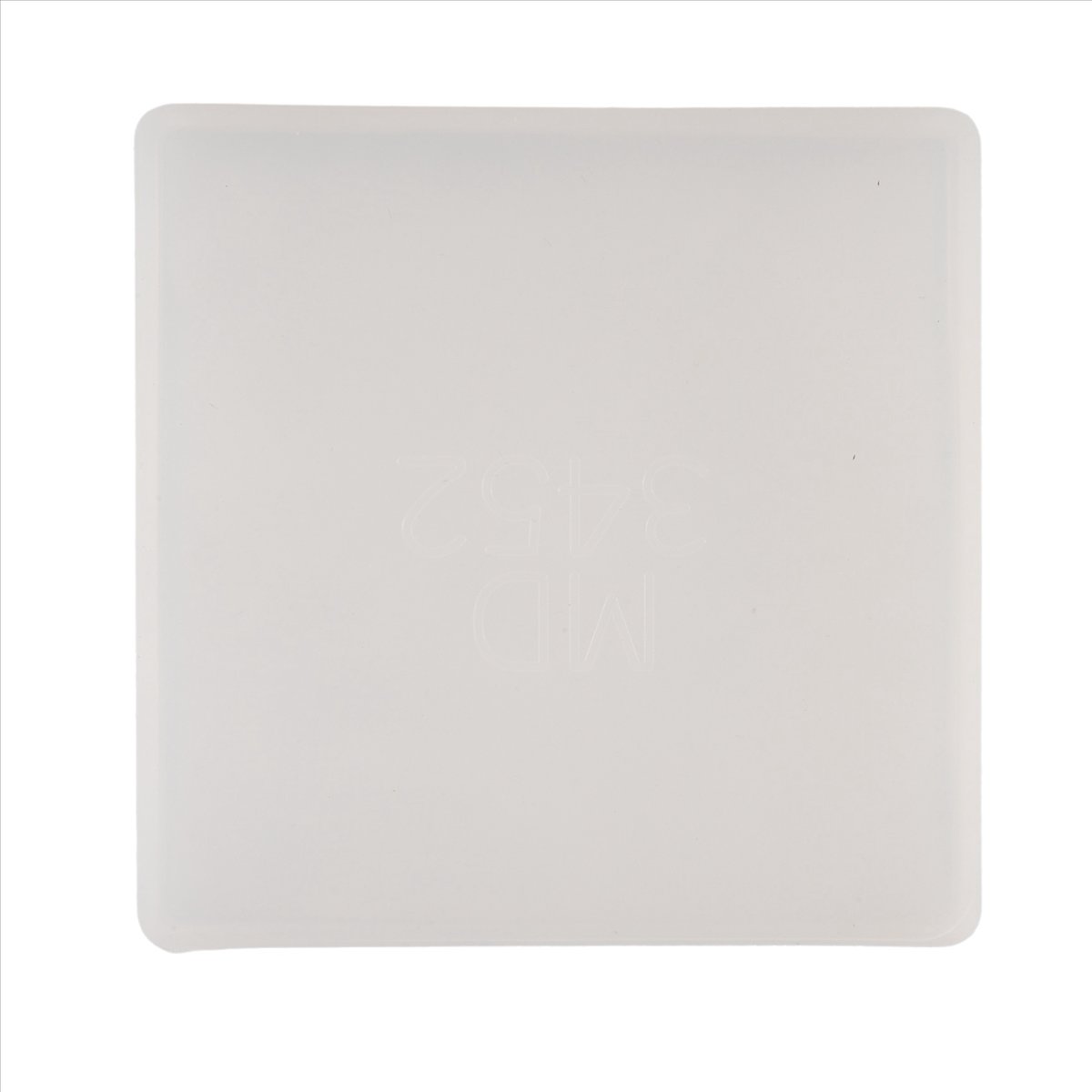 Coaster Mold Square - feelfeel 4 Pack Cetakan Silikon Bentuk
