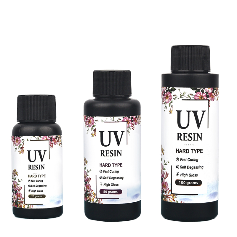 Resin Art Glue - Lem UV Resin kristal 20g/50g/100g swakriya