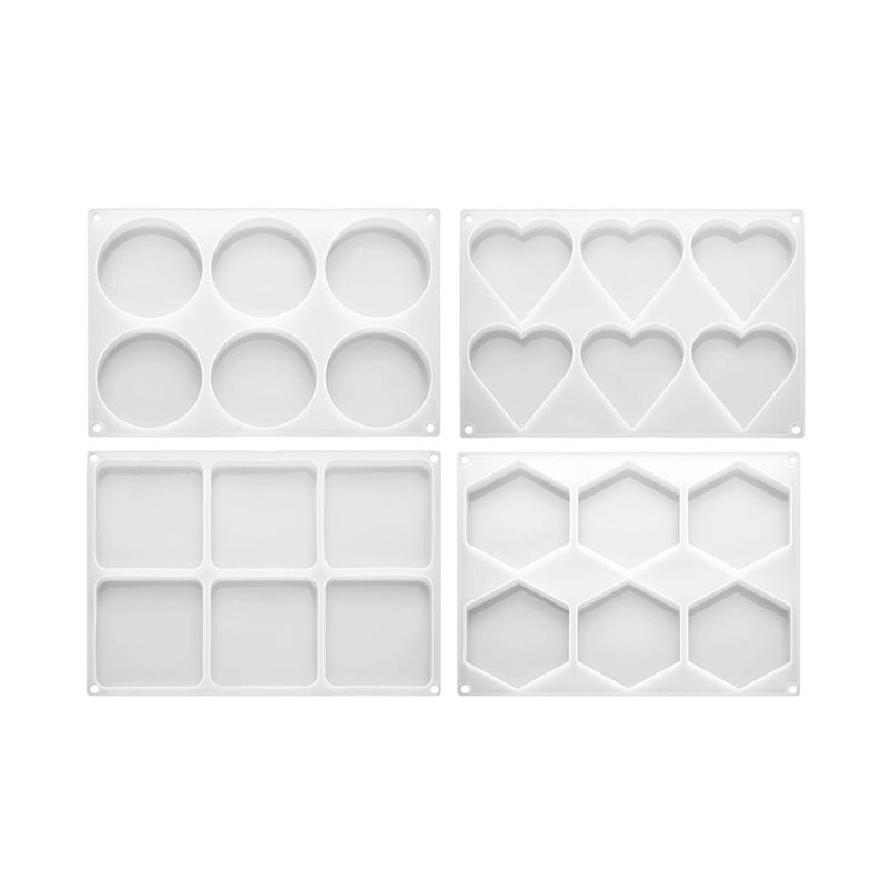 Coaster Mold Square - [ABFI!】 Cetakan Resin untuk Kerajinan Seni
