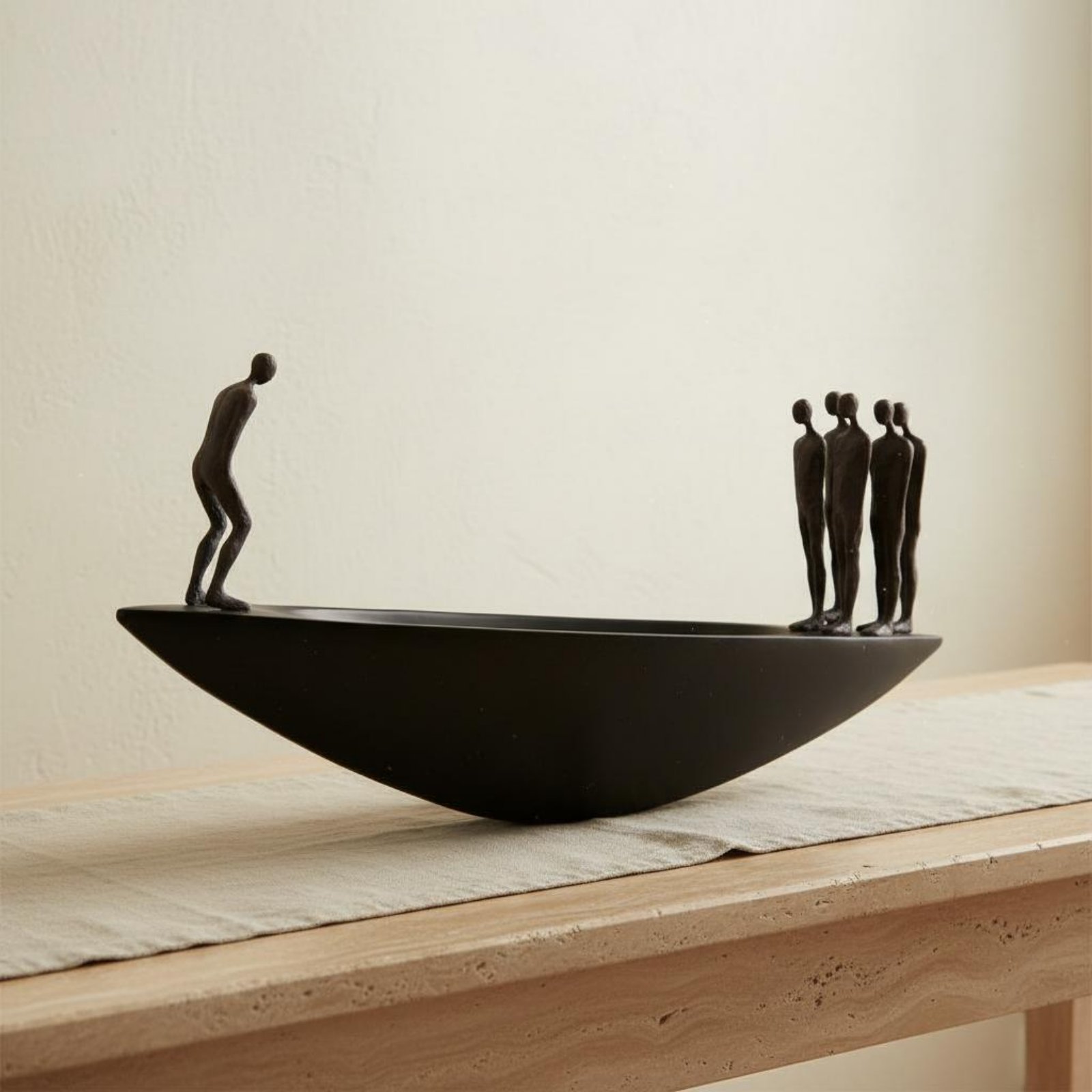 Resin Artist - Patung Perahu Layar Resin Modern Gaya