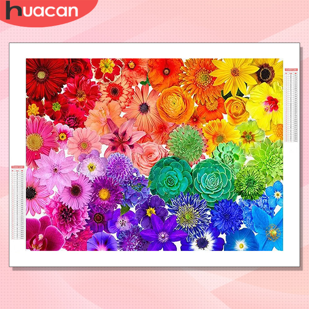 Resin Art Rose - HUACAN Diamond Art Kits Bunga Mawar