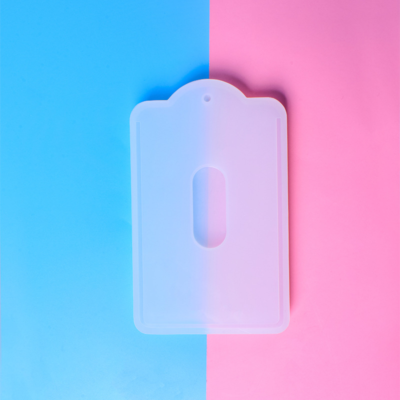 Resin Art Glue - 1 Buah Cetakan Penutup Kartu DIY