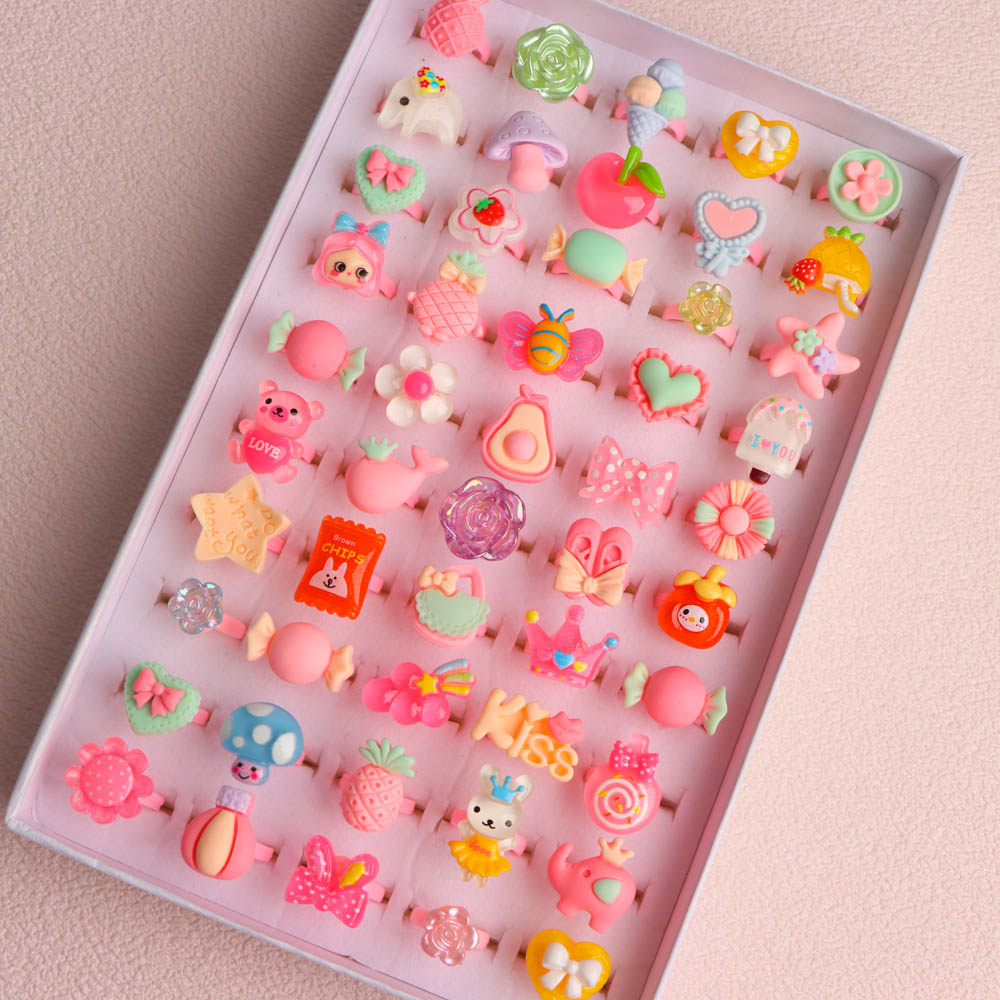 10/20/30/50/100 Buah/Lot Cinci - Resin Art Ring ulasan dan harga