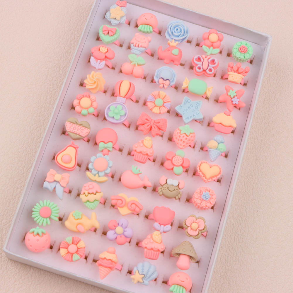 10/20/30/50/100 Buah/Lot Cinci - Resin Art Ring ulasan dan harga