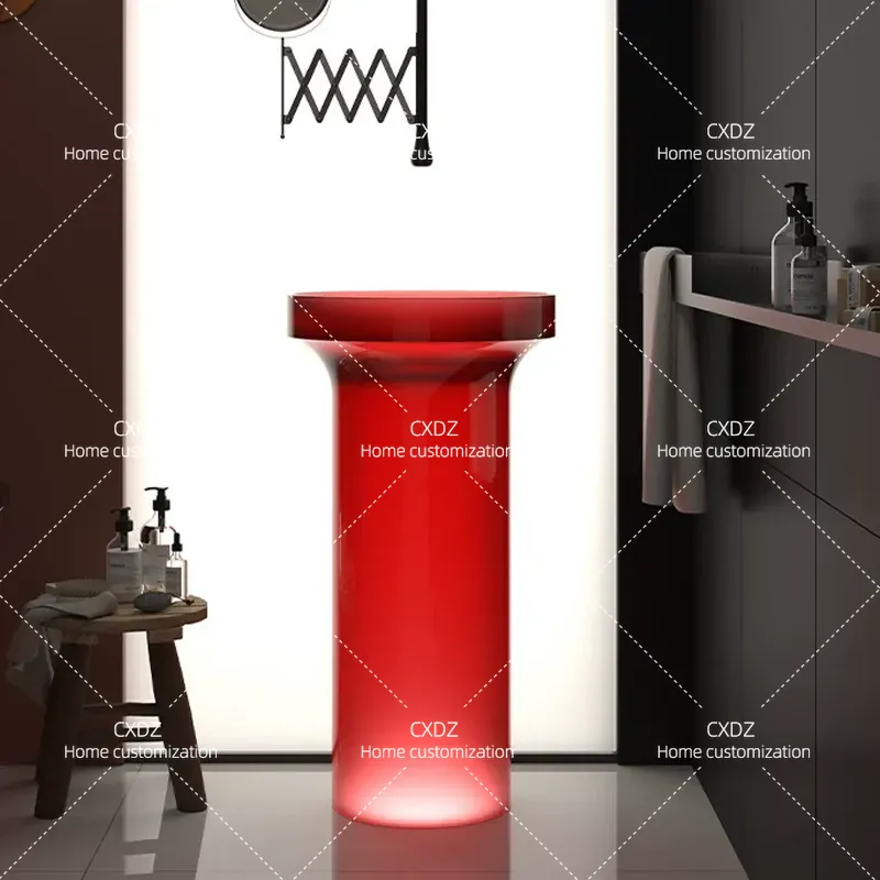 Wastafel Kolom Seni Resin Tran - Resin Art In Floor ulasan dan harga