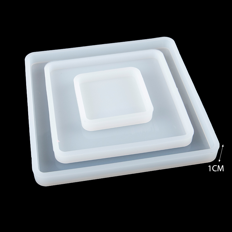 [MOA]Cetakan Epoksi Silikon Pe - Coaster Mold Square ulasan dan harga
