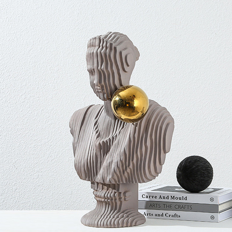 Patung Seni Figur Mewah Ringan - Resin Art Business ulasan dan harga