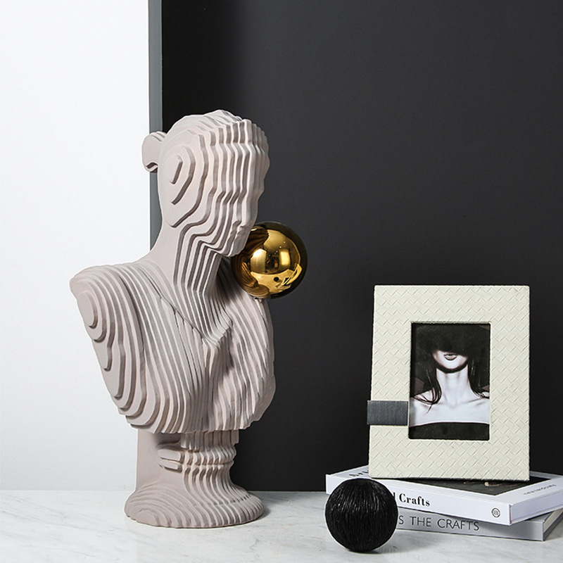 Patung Seni Figur Mewah Ringan - Resin Art Business ulasan dan harga