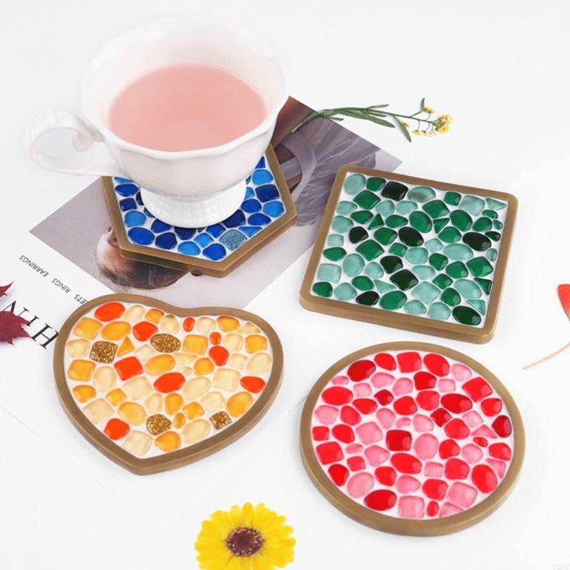 Cetakan silikon resin cetakan  - Coaster Mold Square ulasan dan harga
