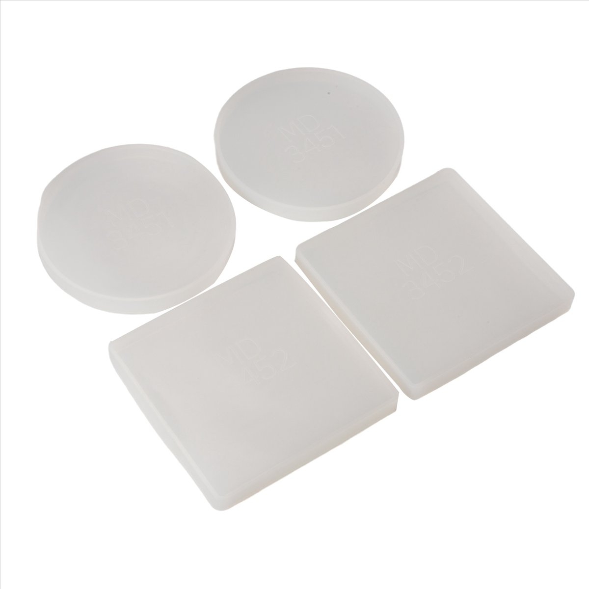 feelfeel 4 Pack Cetakan Siliko - Coaster Mold Square ulasan dan harga