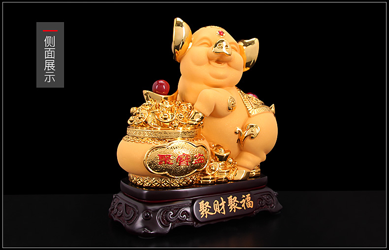 Patung Hiasan Feng Shui Babi E - Resin Art Business ulasan dan harga