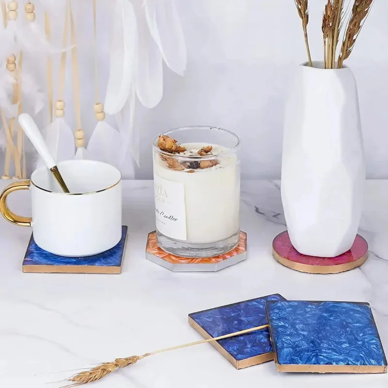 Cetakan Silikon Coaster Bulat  - Coaster Mold Square ulasan dan harga