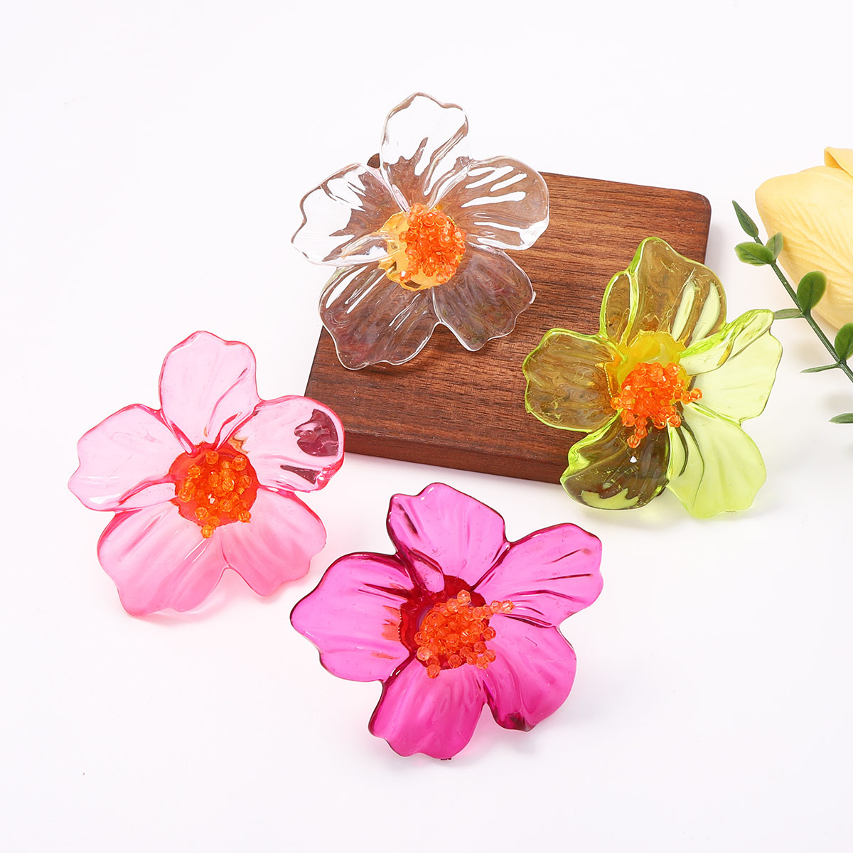Cincin Bunga Resin Berwarna-wa - Resin Art Ring ulasan dan harga