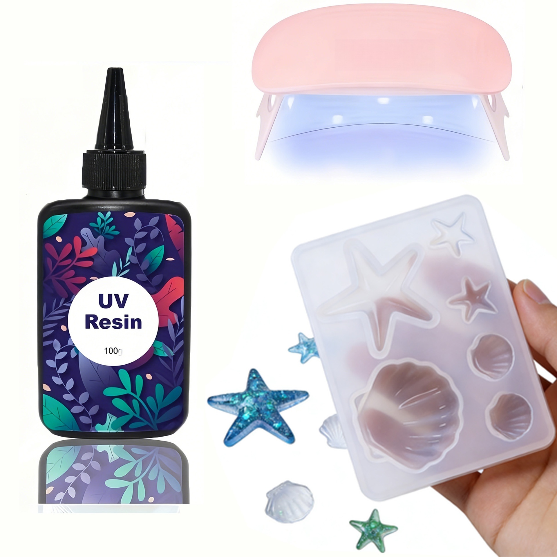 Cetakan Silikon Liontin Perhia - Resin Art Glue ulasan dan harga