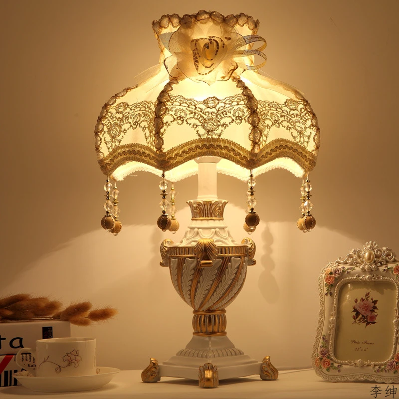 Nordic Putri Vintage Lampu Mej - Resin Art In Floor ulasan dan harga