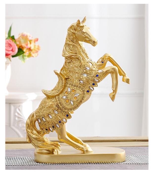 Patung Kuda Feng Shui, Dekoras - Resin Art Business ulasan dan harga