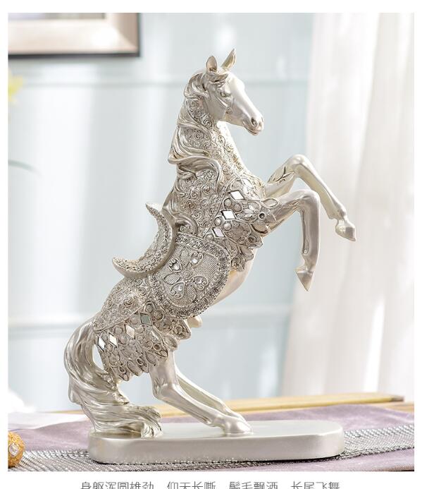 Patung Kuda Feng Shui, Dekoras - Resin Art Business ulasan dan harga