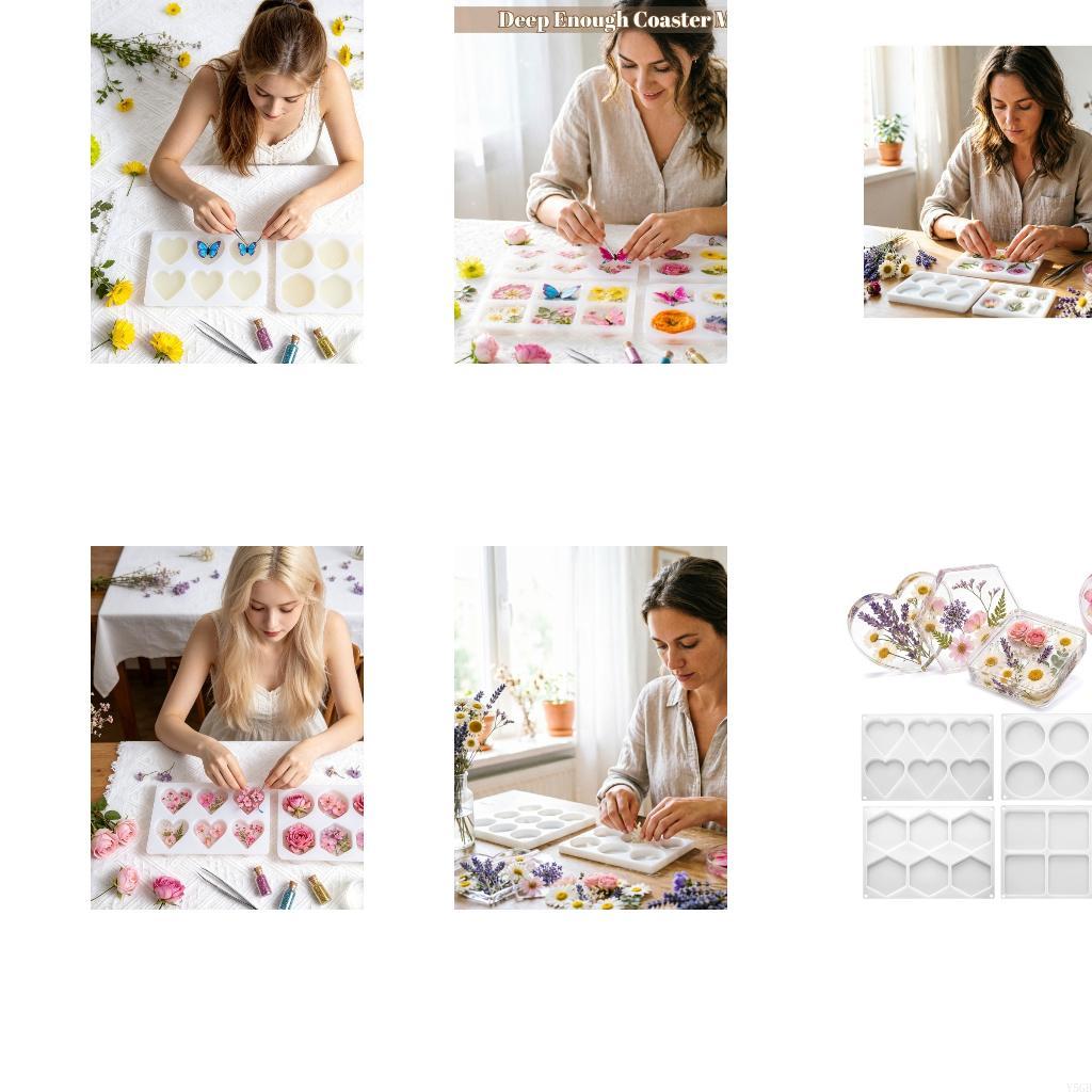 Cetakan Silikon Bulat untuk Re - Coaster Mold Square ulasan dan harga