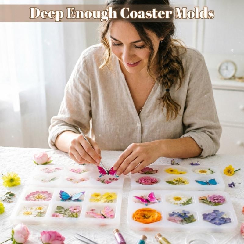 Cetakan Silikon Bulat untuk Re - Coaster Mold Square ulasan dan harga