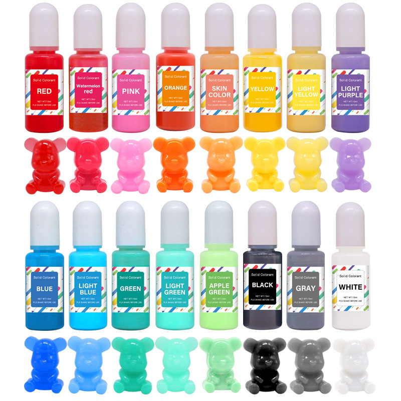 Kit Pigmen Resin Epoxy DIY unt - Resin Art Glue ulasan dan harga