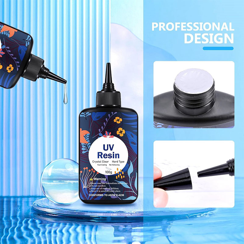 1 buah set resin UV 100G yang  - Resin Art Liquid ulasan dan harga