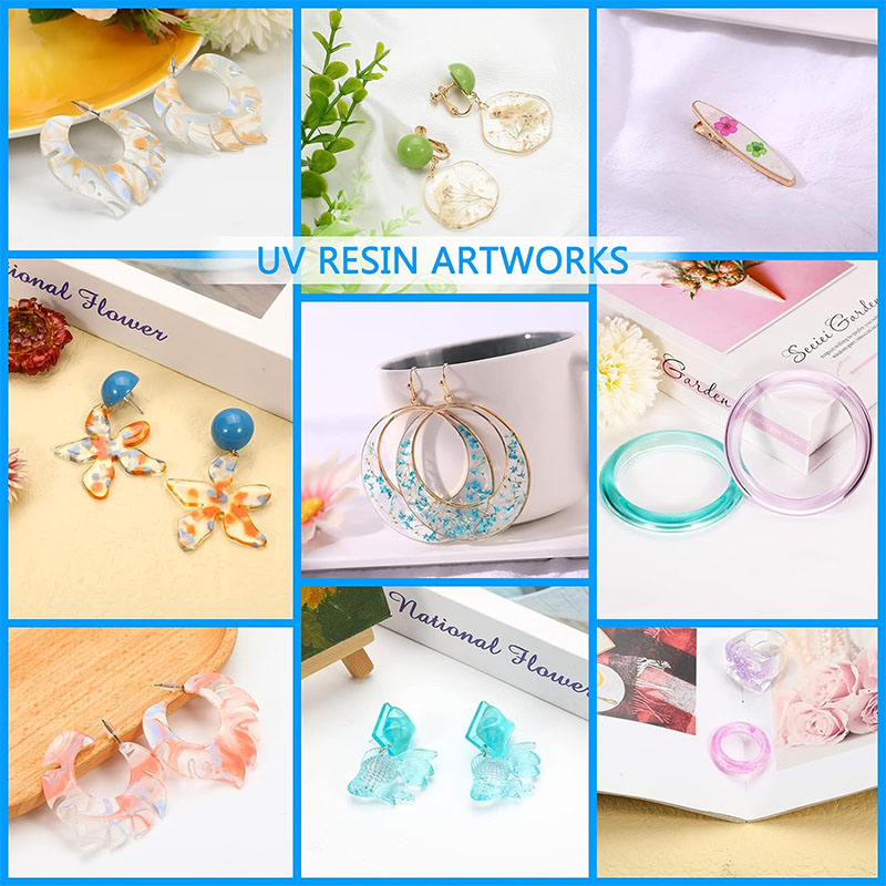 1 buah set resin UV 100G yang  - Resin Art Liquid ulasan dan harga