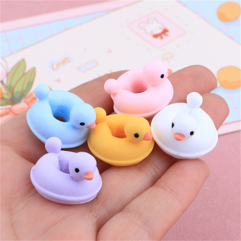 20 Buah Kartun Bebek Cincin Re - Resin Art Ring ulasan dan harga