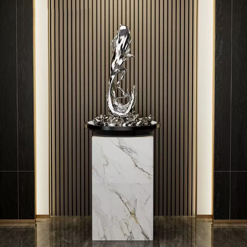 Patung Seni Abstrak Ornamen An - Resin Art In Floor ulasan dan harga