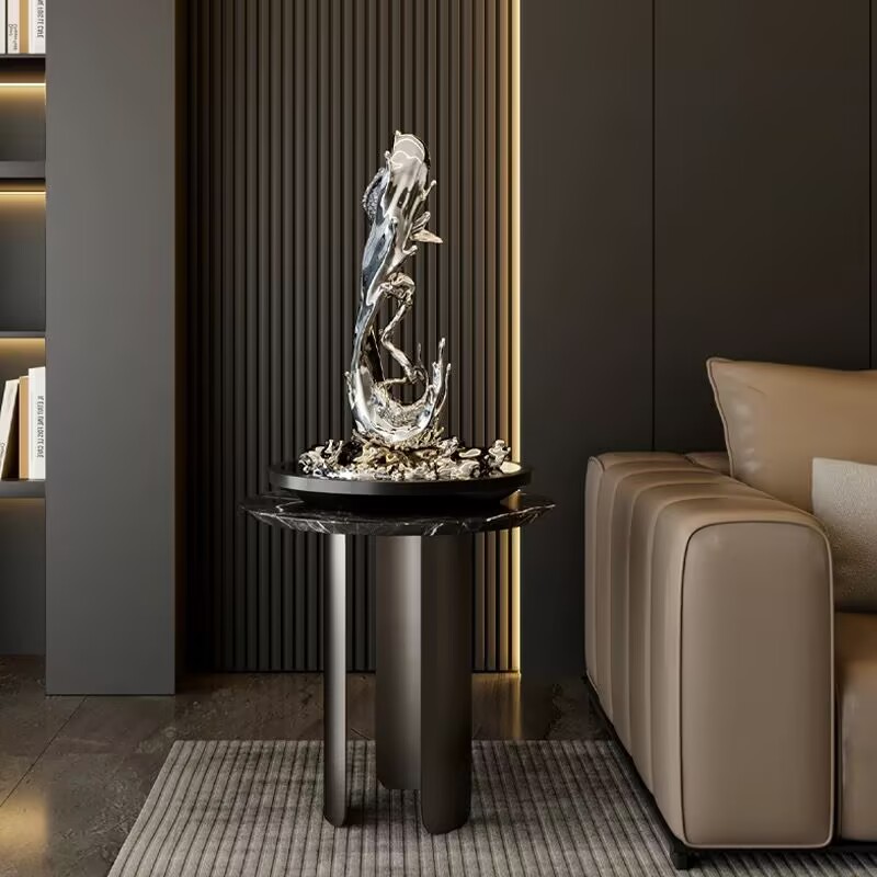 Patung Seni Abstrak Ornamen An - Resin Art In Floor ulasan dan harga