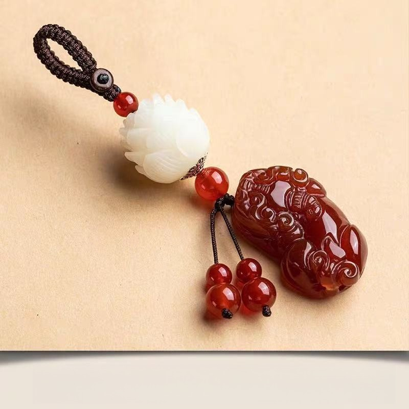 Gantungan Kunci Liontin Lotus  - Resin Art Ring ulasan dan harga