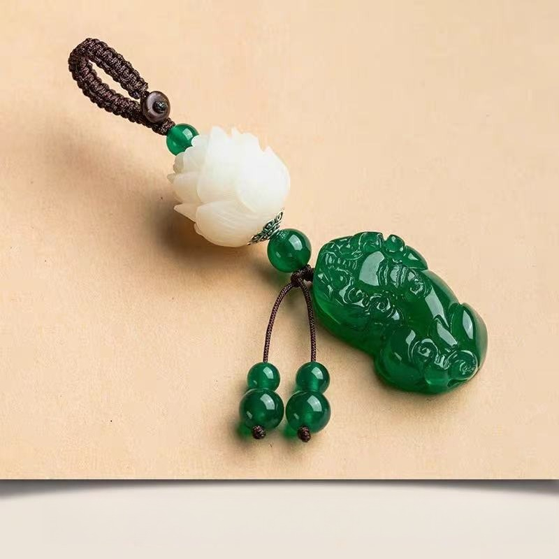 Gantungan Kunci Liontin Lotus  - Resin Art Ring ulasan dan harga