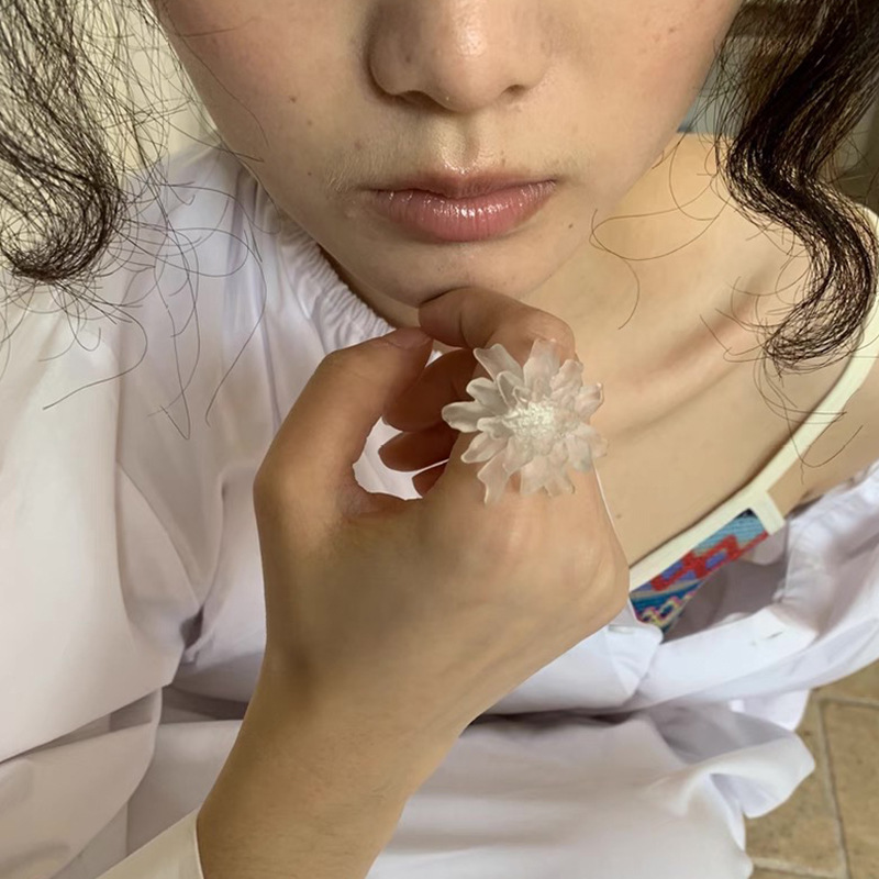 HUANZHI Cincin Bunga Resin Bur - Resin Art Ring ulasan dan harga
