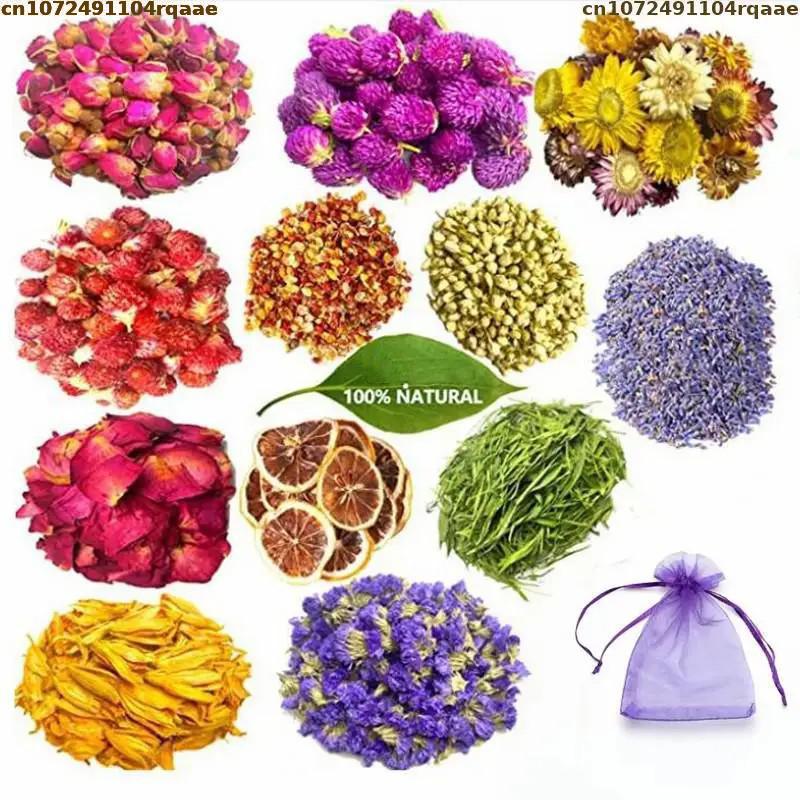 800g 100% Bunga Kering Alami M - Resin Art Rose ulasan dan harga