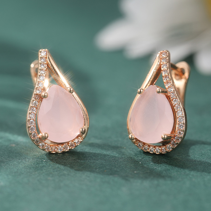 Anting Hoop Tetesan Air Opal S - Resin Art Ring ulasan dan harga