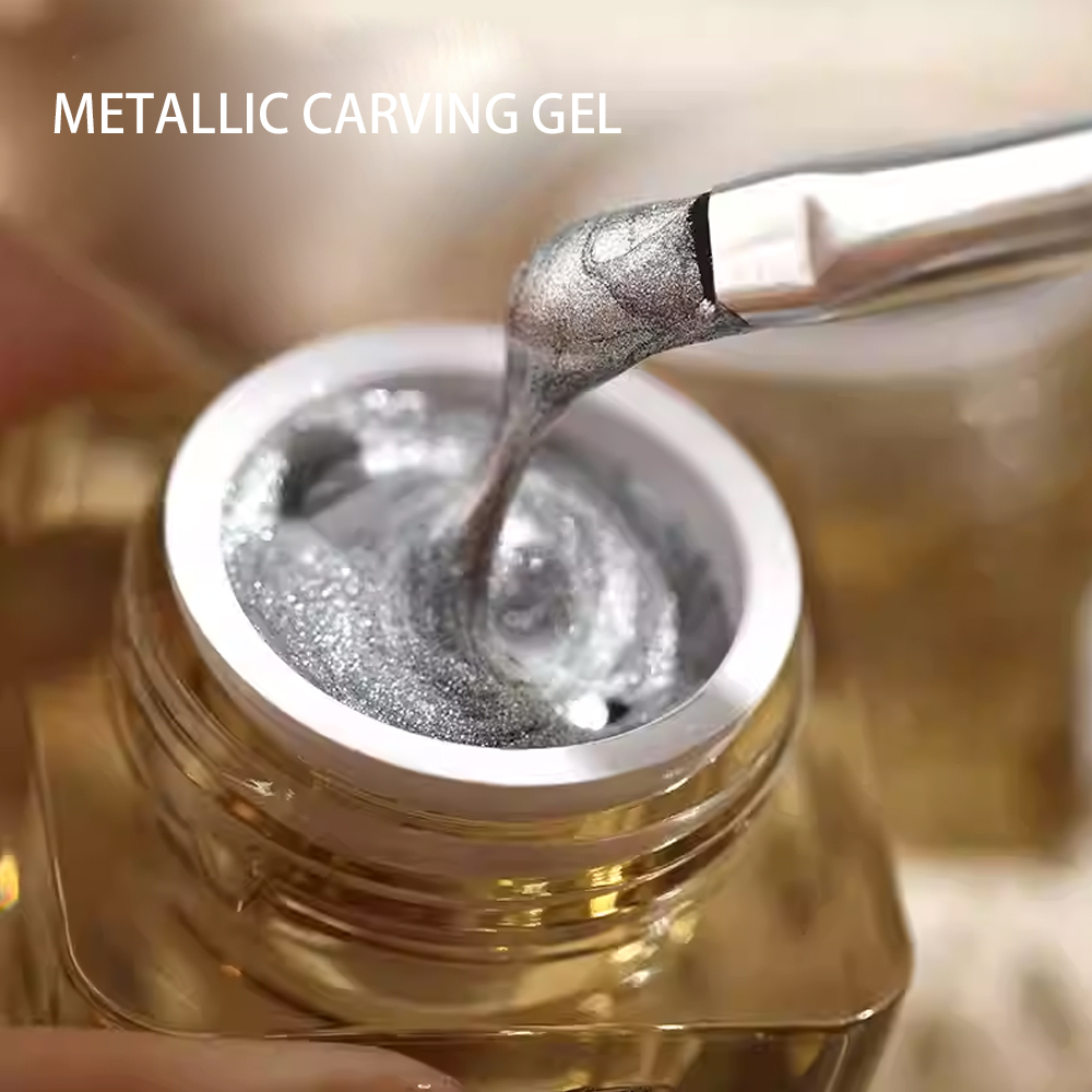 Gel Ukiran Metalik 8g, Gel Luk - Resin Art Rose ulasan dan harga