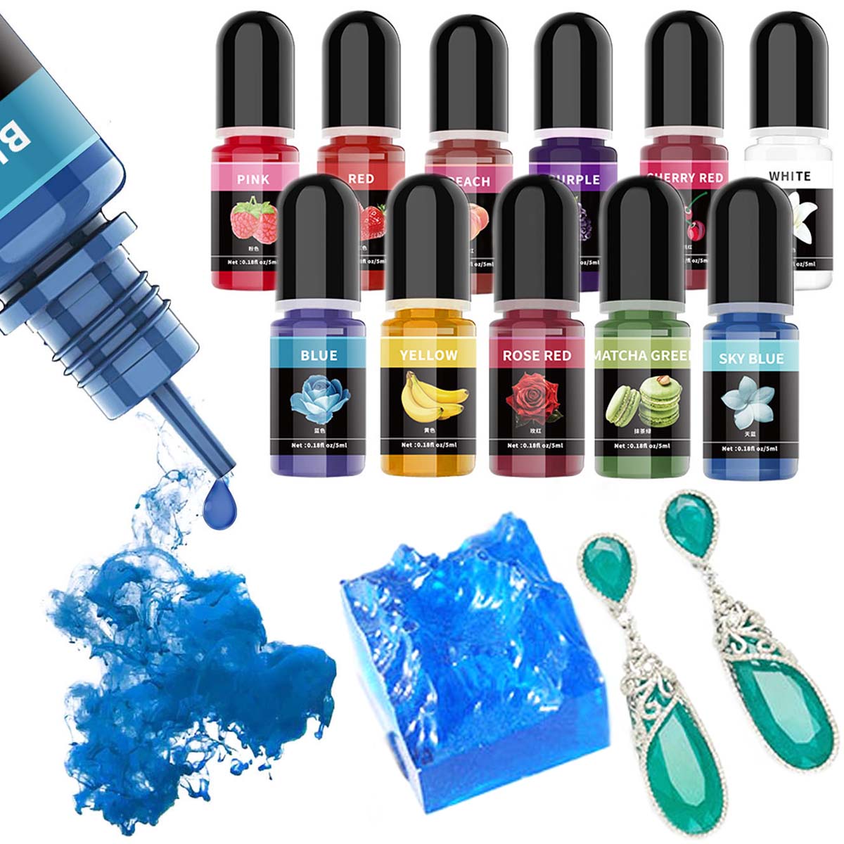 5Ml/Botol Pigmen Resin Epoksi  - Resin Art Glue ulasan dan harga