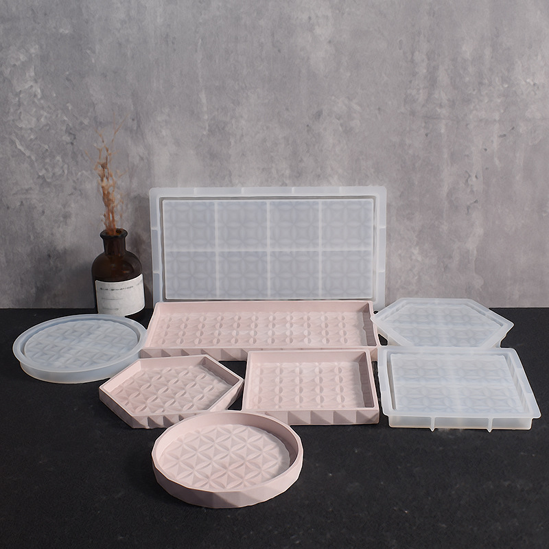 Cetakan Silikon Nampan Penyimp - Coaster Mold Square ulasan dan harga